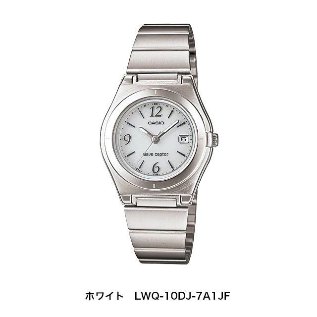 〈カシオ〉電波ソーラー女性用ウオッチ casio カシオ ソーラー電波時計 電波時計 ...