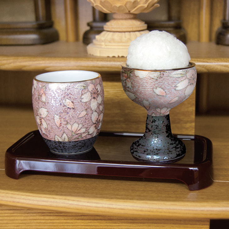 有田焼 仏器セット 3点セット 仏器 茶湯器 膳付き 日本製