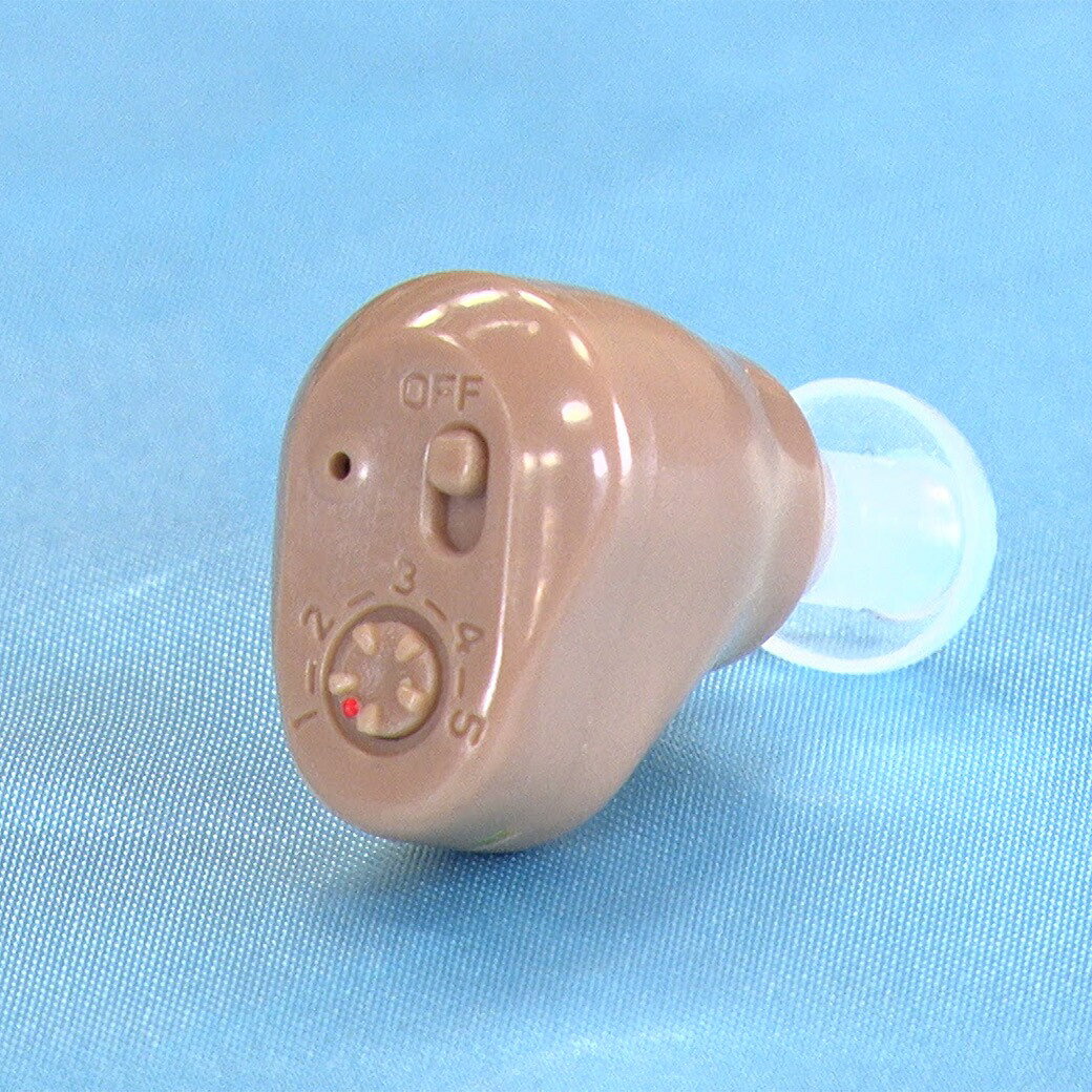集音器 充電式 耳穴型 ワイヤレス 片耳 両耳 軽量 小型 コンパクト 楽らく耳穴集音...