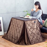 こたつ テーブル パーソナルこたつ&布団セット 2点セット デスク テレワーク リモートワーク 在宅勤務 勉強机 学習机 パソコンデスク PCデスク ハイタイプ 一人用 フランネル生地 日本製ヒーター 長方形 こたつ布団
