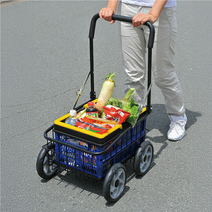 台車 カゴ付き 折りたたみ キャリー カート カゴ台車 ハンドトラック 軽量 深型バスケット 荷物 手押し..