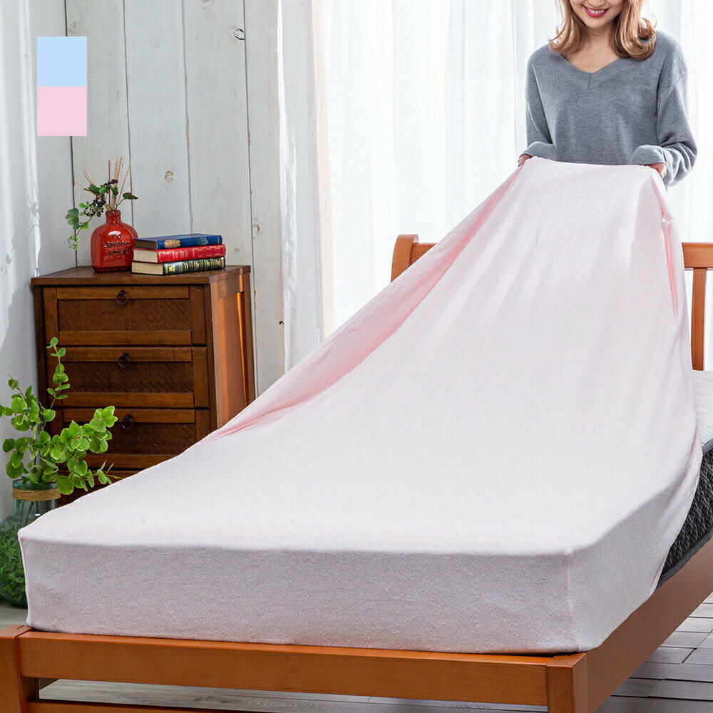 ボックスシーツ 敷きパッド 一体型 セミダブル ベッドカバー ベッドシーツ 敷きパッド 綿100% やわらかタオル地 のびのびシーツ パイル地 全周ゴム 洗える 中わた入り ズレない