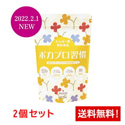 ポカプロ習慣 (大豆たんぱく加工食品) 200g×2個セット(約20食分)　ハリウッド化粧品