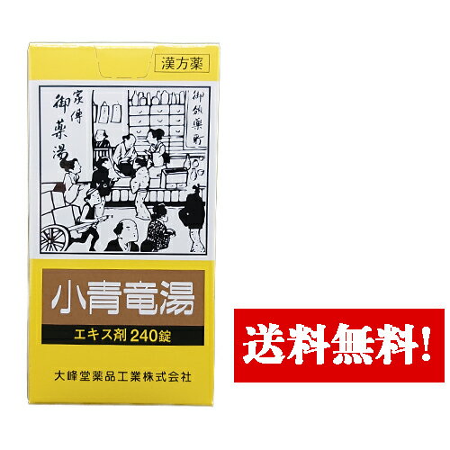 【第2類医薬品】 小青竜湯(ショウセイリュウトウ)エキス錠〔大峰〕(240錠)20日分