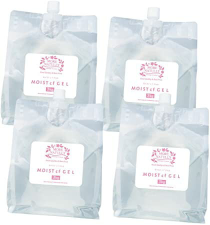 モアナチュリー モイストcfジェル /業務用超音波ジェル 3kg×4袋セット