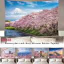 タペストリー 特大 桜 桜並木 お花見 インテリア 春 おしゃれ 風景 景色 絶景 大判 大きい 癒し 部屋 飾り付け 季節 ポスター 背景布 ファブリックポスター 壁 インスタ映え グッズ 小物 布 テレワーク 背景 プレゼント zoom 桜吹雪 ピンク 花見 桃色 満開