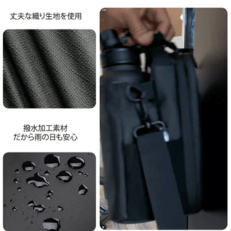 マグバッグ 磁気ジムバッグ（ストラップ付き）磁気吸着 マグネットウォーターボ 大容量 ジッパーロック 防水仕様 ジムウォーターボトルポーチ 男女兼用 軽量 隠し収納ポケット 持ち運びが簡単 フィットネス必需品 ジム/ランニング/通勤/旅行/アウトドア用 livest1999-10015165 リエスト楽天市場店 サンプル画像3