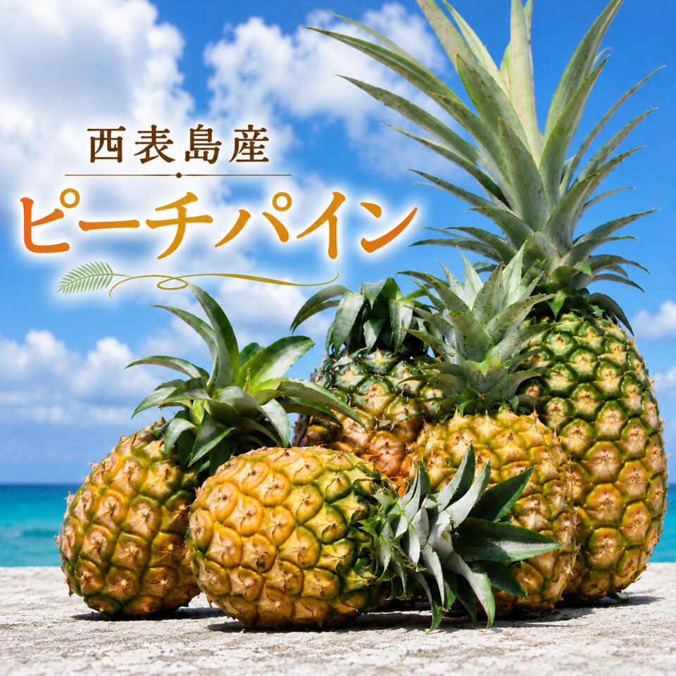 Rakuten - ピーチパイン 西表島 パイナップル 国産 パイン 芯まで食べれる