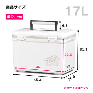 【あす楽】保冷 熱中症対策グッズ クーラーボックス 17L ペットボトル【ホリデーランドクーラー17H】水抜き栓付 ベルト付 日本製 丈夫 頑丈 イワシ アオリイカ キス 堤防 釣り アウトドア フィッシング キャンプ BBQ 行楽 保温 伸和通販格安セール情報 楽天 通販
