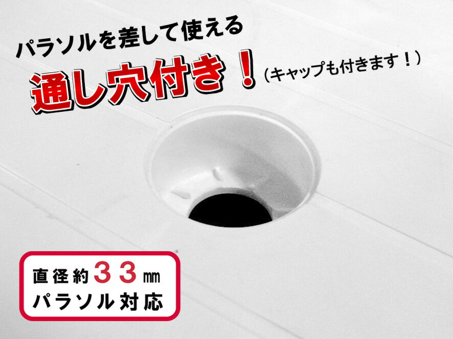 【カフェテーブル900（丸型）】ガーデンテーブル パラソル 庭 テラス はっ水 撥水 プラスチック製 耐荷重20kg 丸型 キャンプ バーベキュー 公園 海 山 BBQ キャンプ サービスエリア アウトドア ビアガーデン フードコート おしゃれ 組み立て式 伸和 シンワ通販格安セール情報　楽天　通販