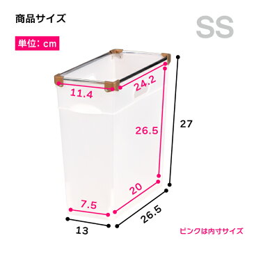 【送料無料】《お得な3個セット》収納ボックス 収納ケース 分別ボックス【フレックスプレミアムボックス130L（SSサイズ）】 プラスチック製 インナーボックス 取っ手付き 深型 隙間収納 すきま収納 おもちゃ箱 新聞 ゴミ箱 おしゃれ メタルラック