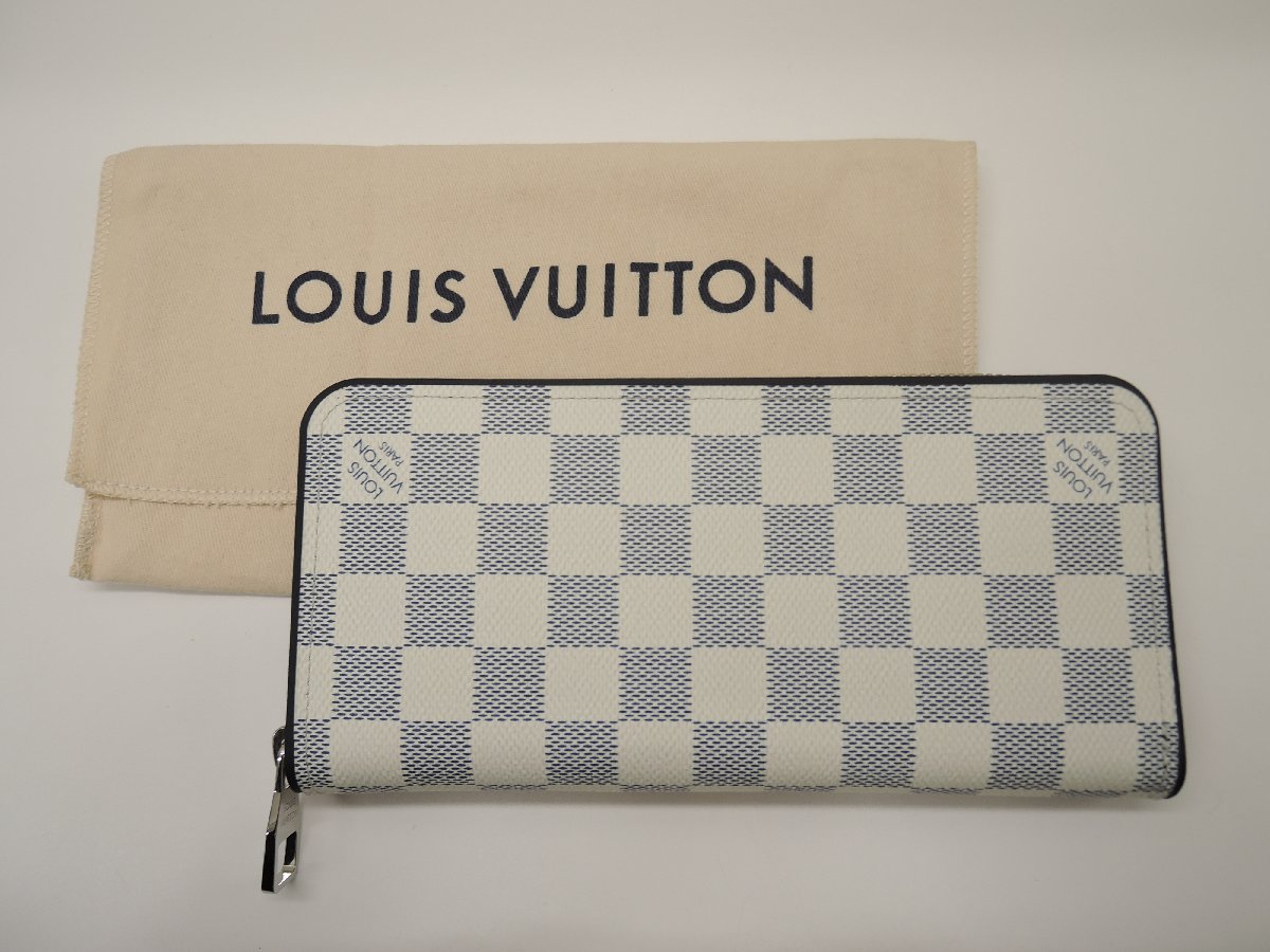 ルイヴィトン ダミエ財布（メンズ） LOUIS VUITTON ルイヴィトン ジッピーウォレット・ヴェルティカル ダミエコースト N62632 長財布 メンズ ランクA