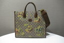 グッチ GUCCI トートバッグ GGスプリーム ひまわり かばん バッグ 大きめ 2WAY 中古 ランクB