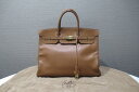 エルメス HERMES バーキン40 □A刻印 20M クシュベル ゴールド ハンドバッグ ユニセックス 中古 ランクB