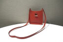 エルメス HERMES ヴェスパ TPM エプソン ショルダーバッグ フラミンゴ □O刻印 2011年製 中古 BCランク(4)