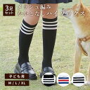【在庫限り】靴下 キッズ 女の子 セット 3足セット ハイソックス 可愛い メッシュ おしゃれ 子供 くつ下 ソックス ボーダー 学生 キッズソックス 3色 女の子 かわいい 送料無料(4)