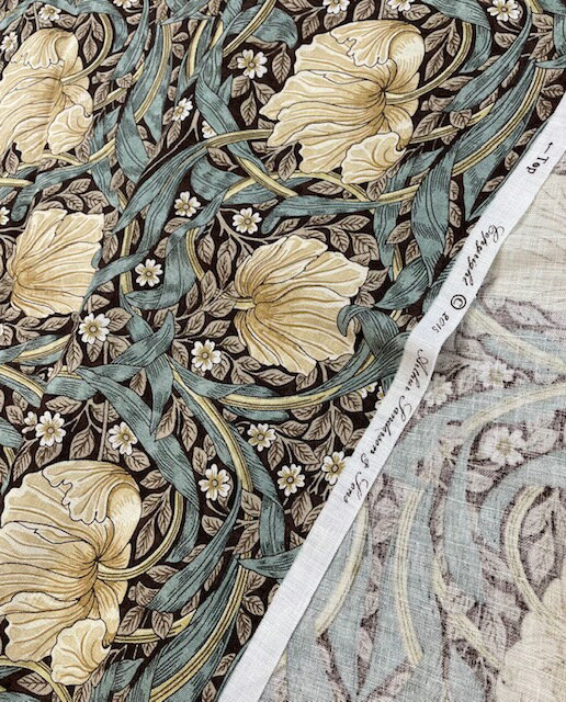 1枚限定サービス価格 ウィリアムモリス 英国製 ピンパネル492 アウトレットOUTLET生地