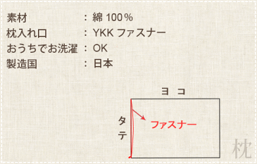 【 クーポン 配布中 】 和晒京ふたえガーゼ 枕カバー ファスナー式 L 50×70 用 綿100 % 日本製 岩本繊維 【 ピローケース 】【受注生産】