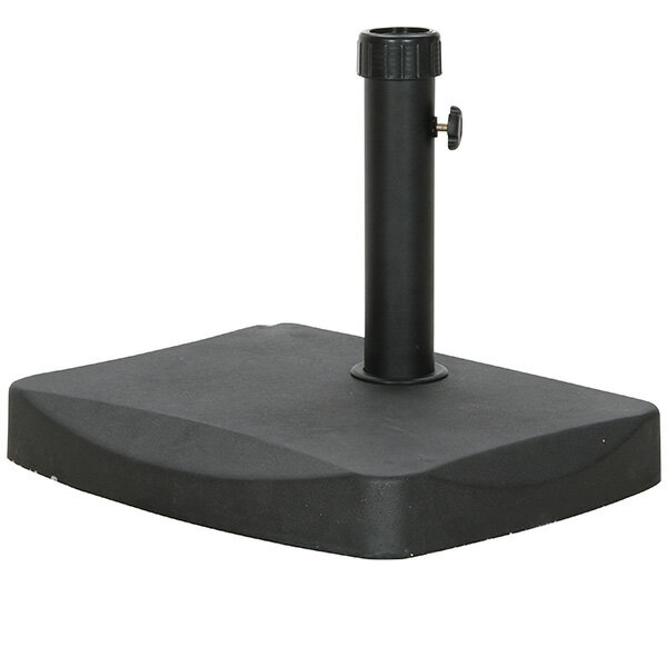 半円パラソルベース ベース 半円 ガーデン 20kg 庭 キャンプ テラス エクステリア 重り パラソル立て ..