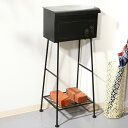 ポスト 郵便ポスト ガーデンポスト レトロ インテリア 庭 ガーデン用品 玄関 飾り エントランス インテリア雑貨 アンティーク オーナメント おしゃれ かわい...