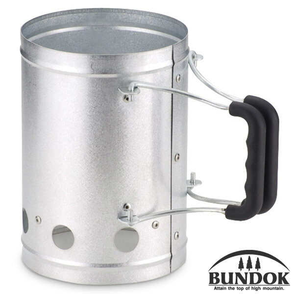 BUNDOK 炭火起こし/BD-410/火おこし、炭火おこし、チャコールスターター、着火剤、燃料、木炭、炭、着火、火おこし器、火起こし器