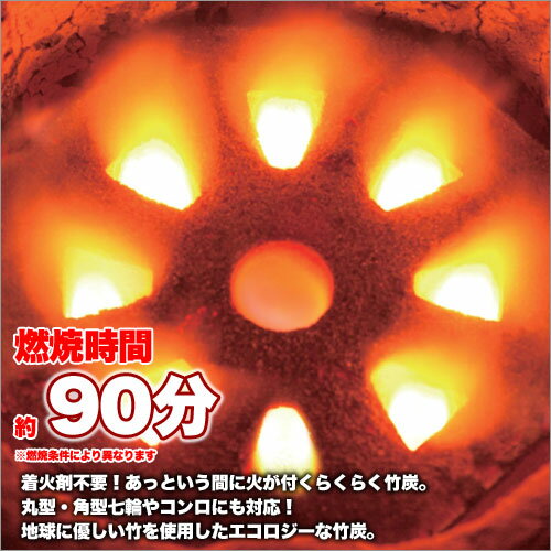 BUNDOK 七輪用らくらく竹炭/BD-442/木炭、炭、竹炭、着火剤、燃料、バーベキュー、七輪、しちりん通販格安セール情報　楽天　通販