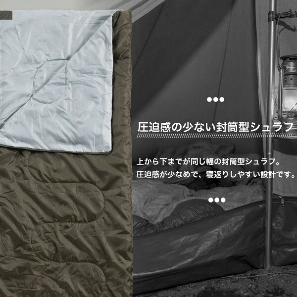 【送料無料】封筒型シュラフ/BUNDOK(バンドック)/BDK-30/寝袋 シュラフ 春用 夏用 ...