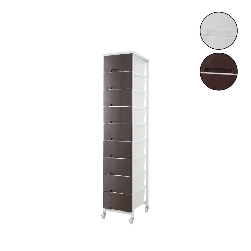 チェスト キャスター付き 衣類収納 ワゴン 1列×9段 日本製【P2】【MK】