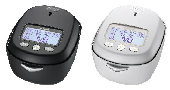 タイガー魔法瓶 土鍋ご泡火炊き JRX-T060　3.5合炊き　コスモブラック/ムーンホワイトのサムネイル