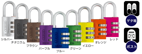 ABUS　アバス　番号式南京錠　145　20