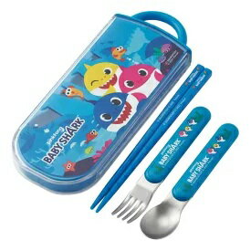 スケーター　ベイビーシャーク　トリオセット　箸フォークスプーン3点セット