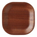 美濃焼 ネオスタイル ウッドスタイル角型コースター/BR 10×10×1cm
