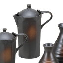 美濃焼 備前爛冷酒器大 12.3×7.8×15.6cm 約350cc
