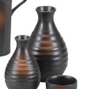 美濃焼 備前レンチン徳利2合のみ 8.7×14.4cm 約390cc