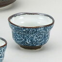 美濃焼 たこ唐草ぐい呑(大) 7×4.6cm 約80cc