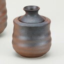 美濃焼 黒信楽酒燗器(小)容器のみ 10.5×9.5cm 約500cc