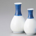 美濃焼 徳利・盃 刷毛十草2号徳利 8×14.5cm 約280cc