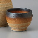 美濃焼 伊賀錆吹ぐい呑 5.5×4.2cm 約50cc