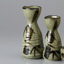 美濃焼 益子竹三角2号徳利 6.5×15.7cm 約260cc