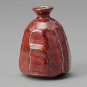 美濃焼 徳利・盃 赤壁徳利 大 9.5×12.4cm 370cc
