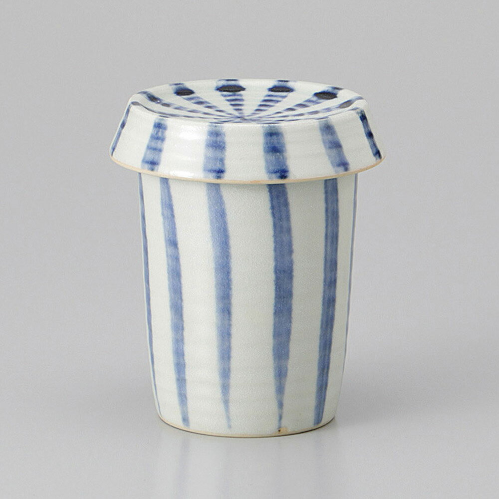 美濃焼 ひれ酒・ハカマ・食前酒 呉須十草ヒレ酒　（特大） 8.8×10.3cm 約230cc