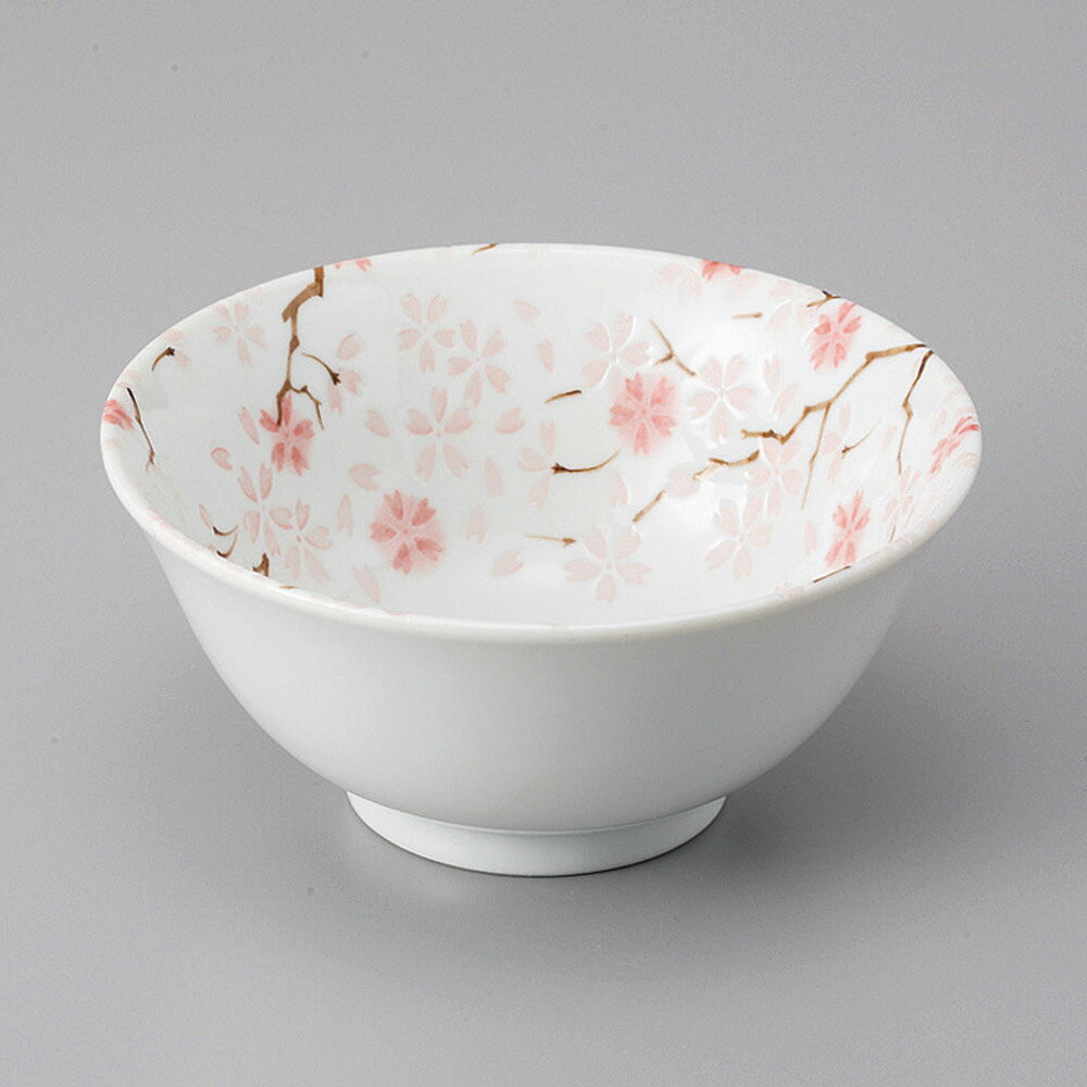 美濃焼　神宮桜4．8多用丼 15×7cm