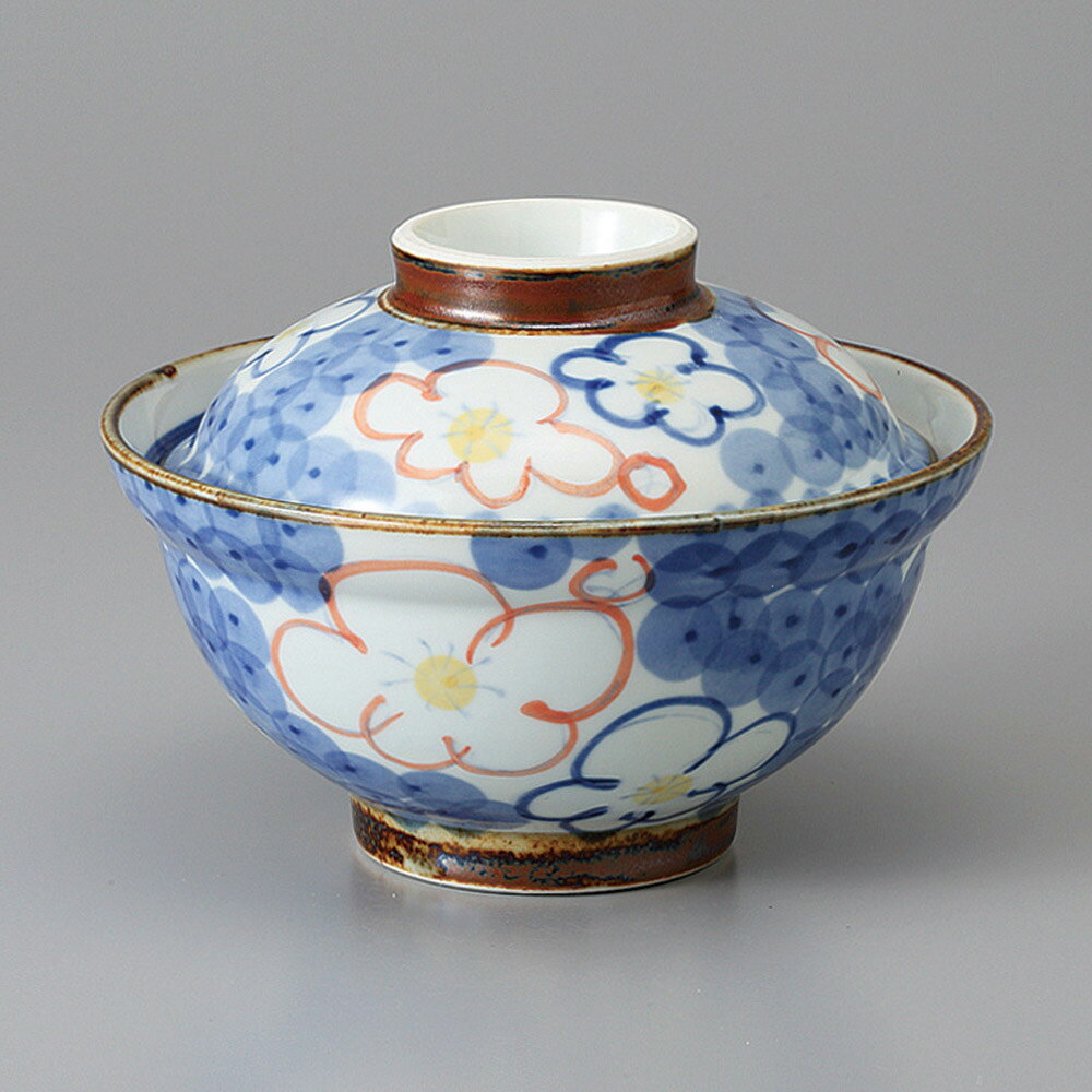 美濃焼 二色梅散し身丼 15.4×7.8cm　身のみ