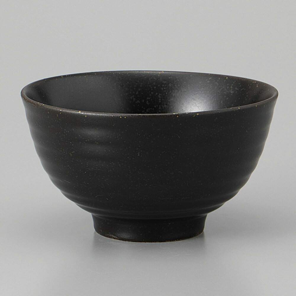 美濃焼 茶碗 梨地天目茶碗 11.5×6.4cm