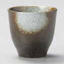 美濃焼 長湯呑 白吹天目湯呑 8×7.5cm 230cc