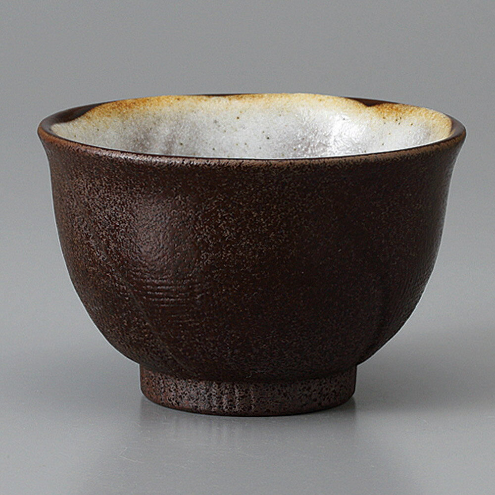 瀬戸焼 千茶 備前志野煎茶湯呑 9×5.7cm 160cc 1