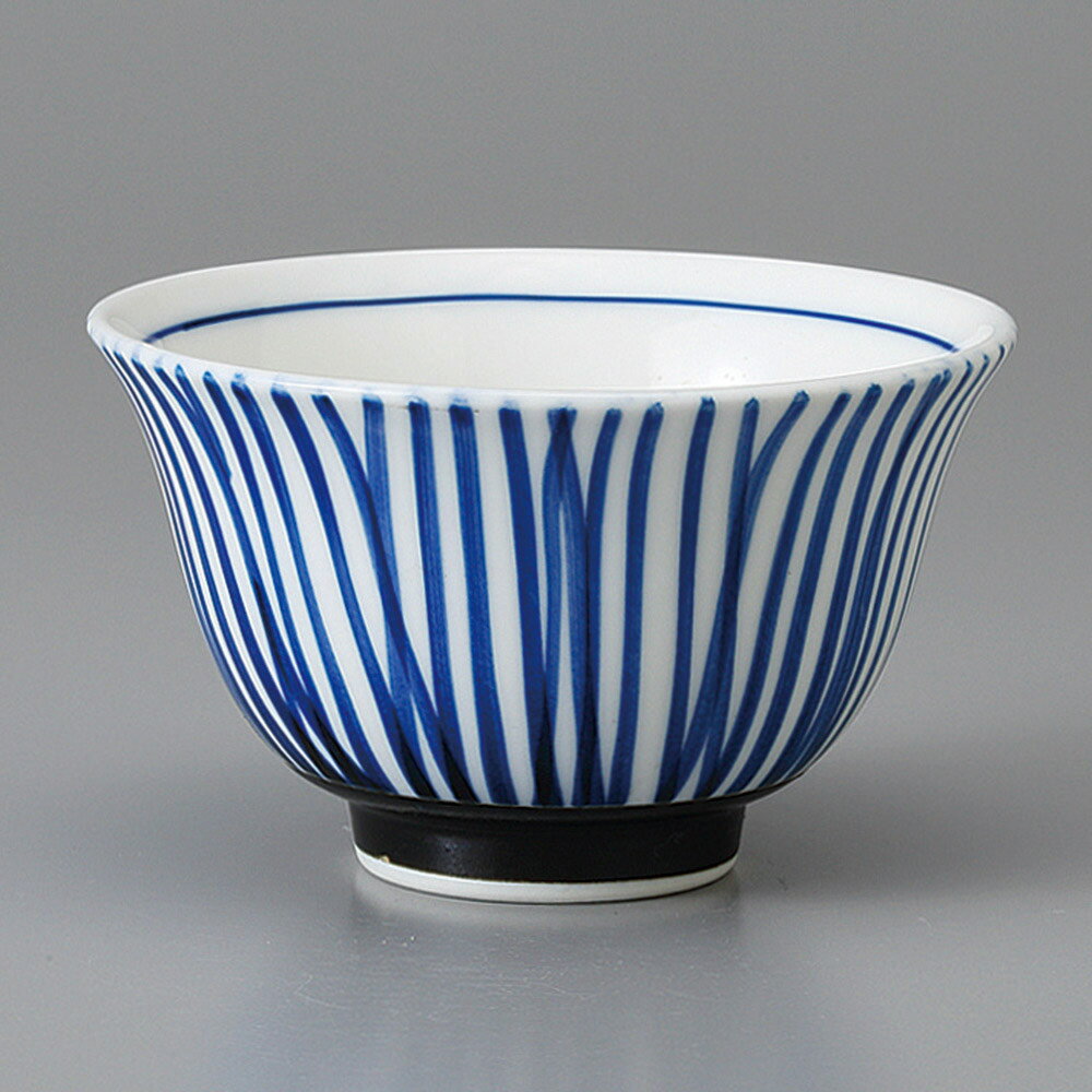 瀬戸焼 千茶 錆巻十草反千茶 9.2×5.6cm 150cc