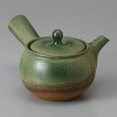 美濃焼 常滑急須 灰釉タマゴ型急須(さわやかアミ) 16×13×8.5cm 330cc