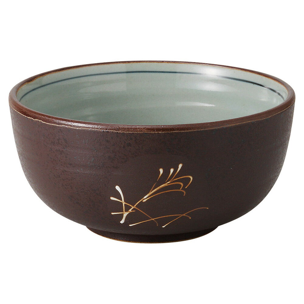 美濃焼 南蛮ススキ 南蛮ススキ　丸6．0ボール 18.5×9cm