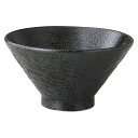 ●商品名美濃焼 ペトラ　ブラック ペトラ　ブラック　切立高台14cm丼 ●サイズ13.5×7.5cm●重量320g●品番715-5-37H